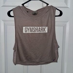 Gymshark Women's Beige Muscle Tee